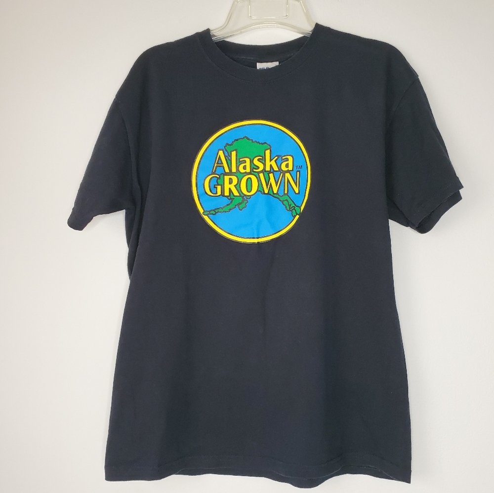 Alaska Grown Black T-Shirt